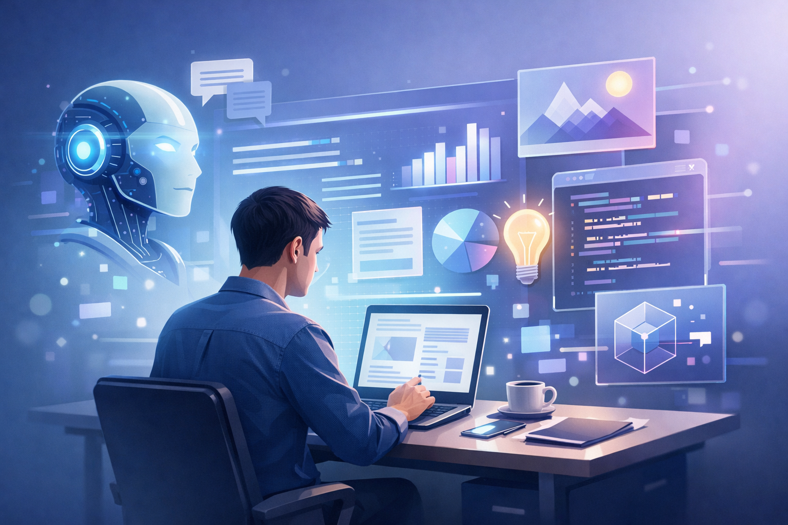 Artificial Intelligence and Productivity: How AI Is Changing the Way We Work & Learn